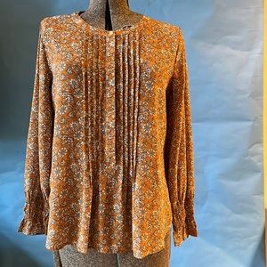 Loft long sleeved blouse, size S